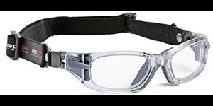 Progear Sportbril met hoofdband - L - Crystal Transparant