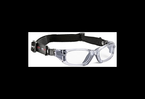Progear Sportbril met hoofdband - L - Crystal Transparant