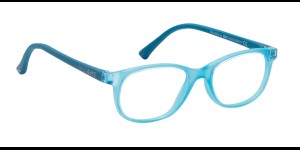 Noah transparant turquoise/turquoise, maat 41