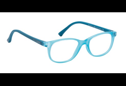 Noah transparant turquoise/turquoise, maat 41