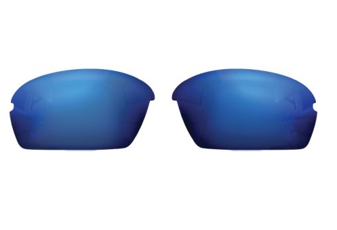 Reserve lens Progear Sportshades Racer blauw verspiegeld per paar