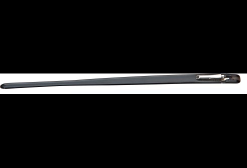Acetaatveren zwart, scharnier 1,2 mm hoogte 6,3 mm