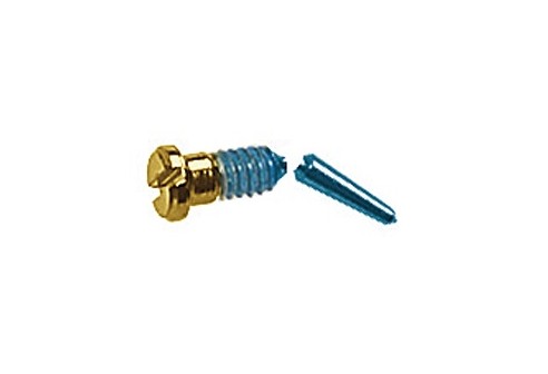 Gleufschroef goud Tuflock Ø 1,5 lengte 3,5/6,5 mm