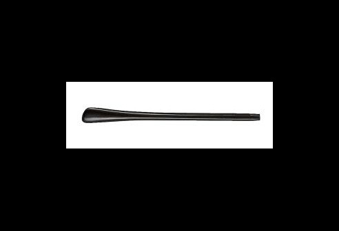 Acetaat oortip zwart Ø 1,6 mm