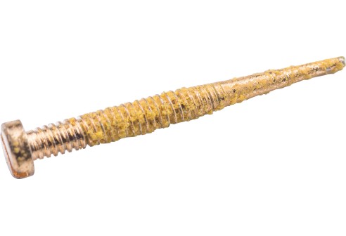 Gleufschroef goud Tuflock Ø 1,2 lengte 11,6 mm