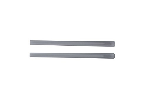 Thermoplastisch elastomeer oortip grijs 2,8 x 1 mm