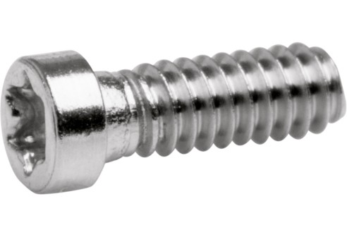 Torx 4 schroef zilver Ø 1,4 lengte 4,9 mm