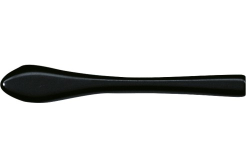 Acetaat oortip zwart 4 x 1,3 mm