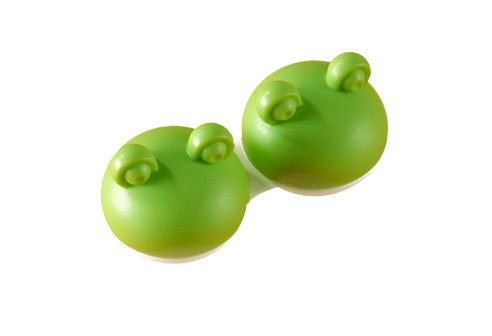 Contactlenzen houders - Kikker, groen