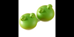 Contactlenzen houders - Kikker, groen