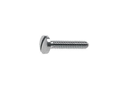 Gleufschroef zilver Ø 1,3 lengte 8,0 mm