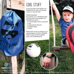 Milo & Me kids antislip oorhaakjes, donkeraqua