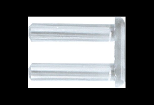 Hulzen halfhard, open versie, opening 0,8 mm Ø 1,4 mm