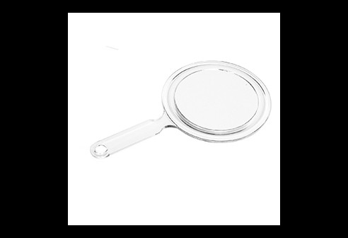 Cosmetica handspiegel 1x en 2x vergroting