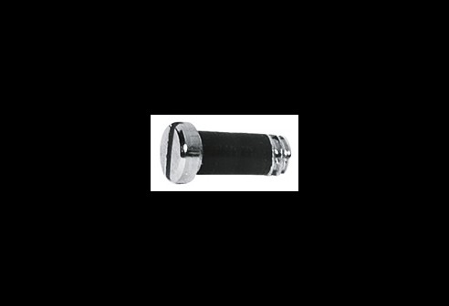 Gleufschroef zilver Ø 1,4 lengte 4,5 mm