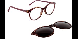 Juno Duo Styles flower havanna/paars, maat 43