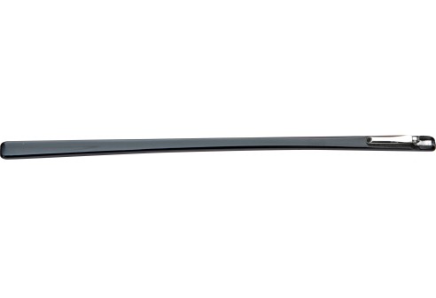 Acetaatveren zwart, scharnier 1,2 mm hoogte 5 mm