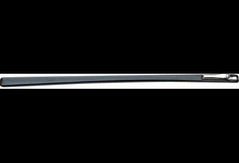 Acetaatveren zwart, scharnier 1,2 mm hoogte 5 mm