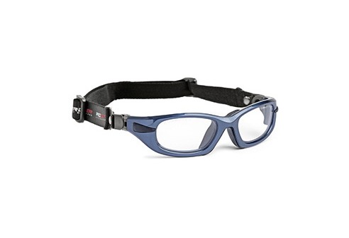 Progear Sportbril met hoofdband - XL - Metallic Blue