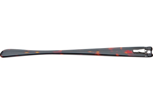 Acetaatveren donkerhavanna, scharnier 1,4 mm hoogte 10 mm