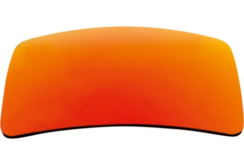 Triacetaat, rood spiegel-coating met polarisatie, 2 stuks