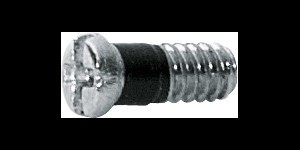 Kruiskop/gleuf-schroef zilver Ø 1,4 lengte 3,9 mm