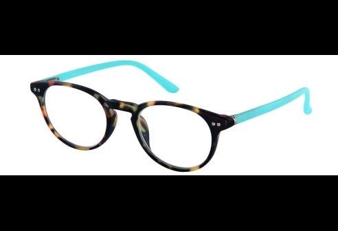Leesbril Doktor new G65800 havanna-turquoise Panto