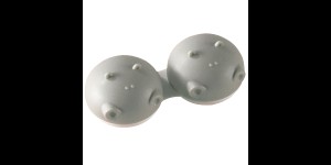 Contactlenzen houders - Nijlpaard, grijs