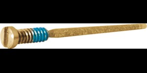 Gleufschroef goud Tuflock Ø 1,3 lengte 4,8/14,8 mm