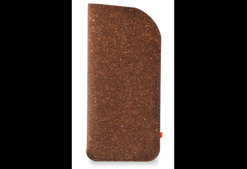 Duurzaam insteeketui PIM bruin - gerecycled leerafval