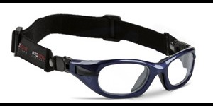 Progear Sportbril met hoofdband - S - Metallic Blue