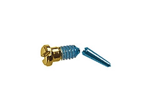 Gleufschroef goud Tuflock Ø 1,6 lengte 3,5/6,5 mm