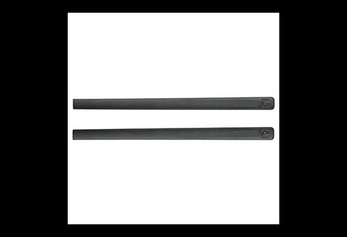 Thermoplastisch elastomeer oortip zwart 2,8 x 1 mm