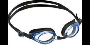 Zwembril verglaasbaar blauw