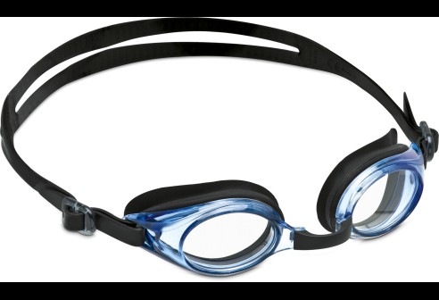 Zwembril verglaasbaar blauw