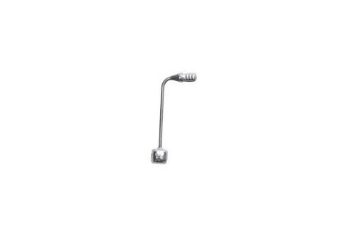 Padsteun beta-titanium XL, zilver