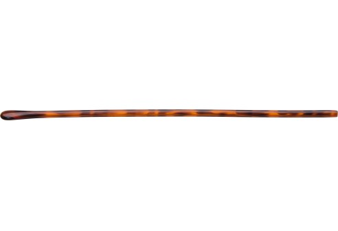 Acetaat oortip lang havanna Ø 1,2 mm