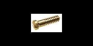 Gleufschroef goud Ø 1,0 lengte 4,0 mm