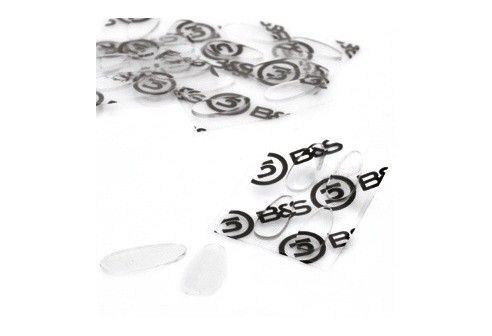 Plakpads siliconen assortiment 0,7 mm dikte