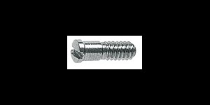 Gleufschroef zilver Ø 1,2 lengte 4,0 mm
