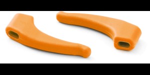 Milo & Me kids antislip oorhaakjes, oranje