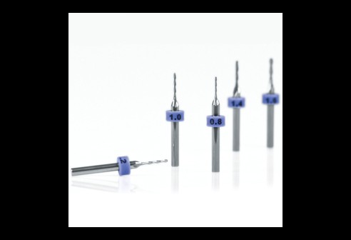 Boorfrees voor polycarbonaat glazen: boring 1.0 mm