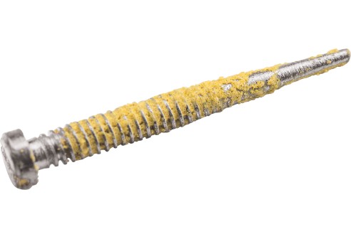 Gleufschroef zilver Tuflock Ø 1,3 lengte 11,6 mm