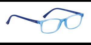 Michele transparant blauw/denim, maat 45