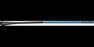 Flexveren blauw, scharnier 1 mm hoogte 3,3 mm