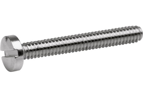 Gleufschroef zilver Ø 1,2 lengte 10 mm