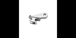 Insmeltscharnieren voorstukdeel gewoon, enkel oog, opening 1,6 mm