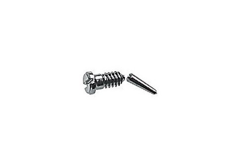 Gleufschroef zilver Ø 1,6 lengte 3,5/6,5 mm