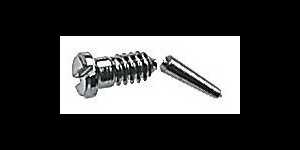 Gleufschroef zilver Ø 1,6 lengte 3,5/6,5 mm