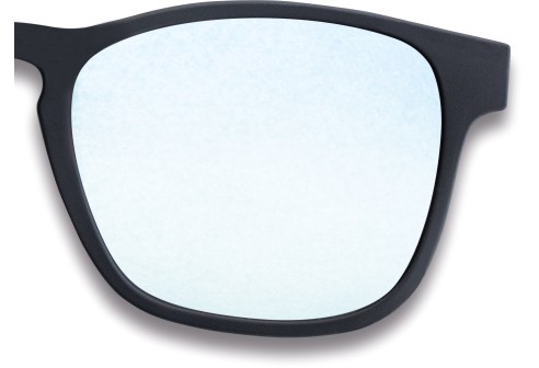 Polarisatie voorhanger zwart blauw verspiegeld 85-90%
